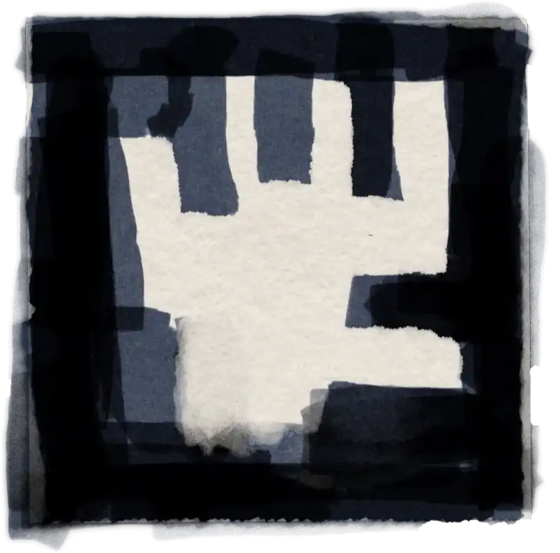 Hand illustration — fist